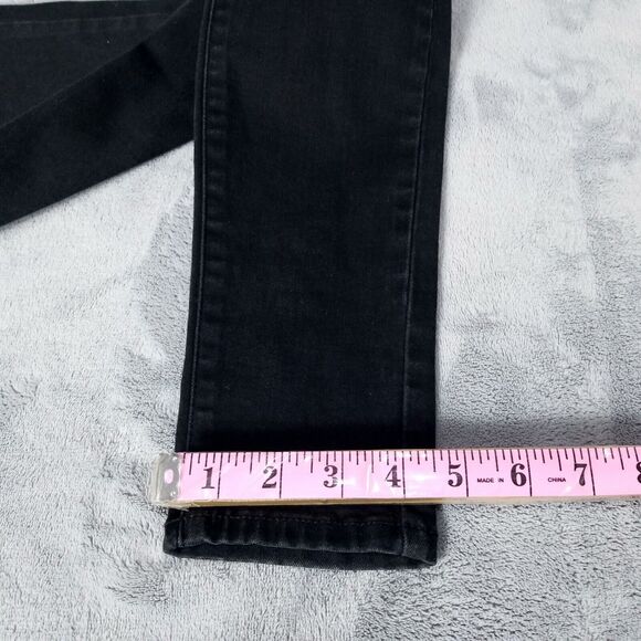 SO Jeans Women's 7/28W Black Low Rise  Jegging - Picture 5 of 11